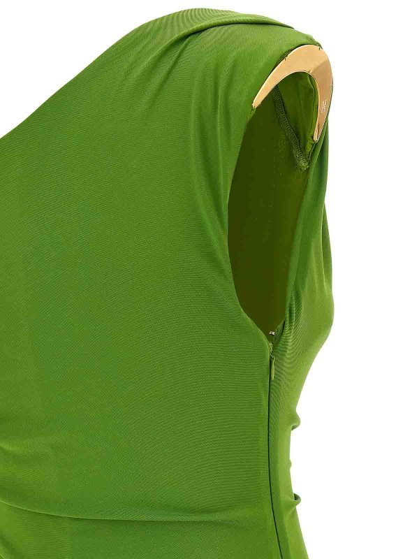 ELISABETTA FRANCHI buy online 膝丈ドレス - 緑