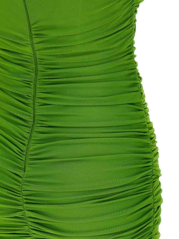 膝丈ドレス - 緑 shop online: ELISABETTA FRANCHI