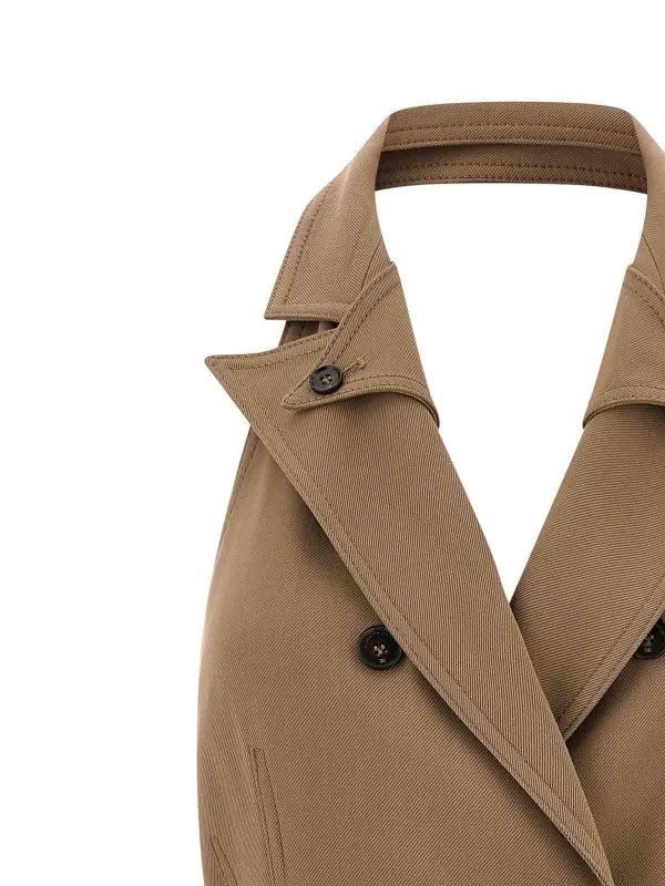 The Best Shops ELISABETTA FRANCHI: ニーレングスドレス - 膝丈ドレス - ベージュ