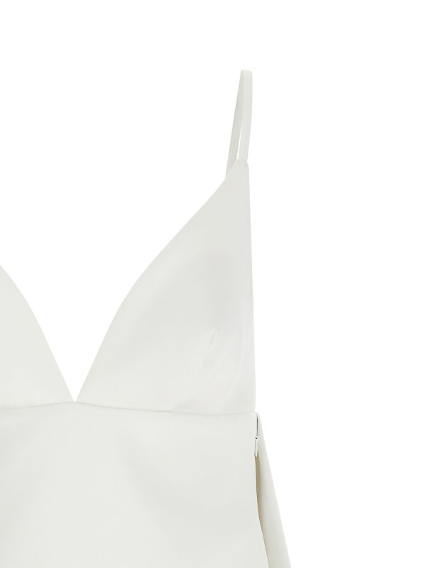 The Best Shops ELISABETTA FRANCHI: ニーレングスドレス - 膝丈ドレス - 白