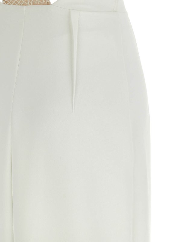 イブニングドレス - 白 shop online: ELISABETTA FRANCHI