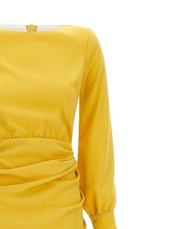 The Best Shops ELISABETTA FRANCHI: イブニングドレス - イブニングドレス - イエロー