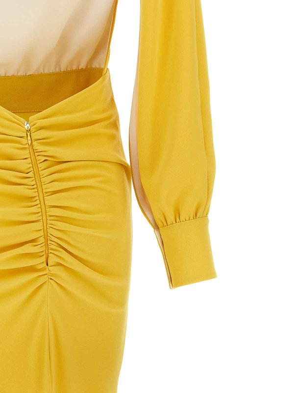 イブニングドレス - イエロー Replica 
online: ELISABETTA FRANCHI