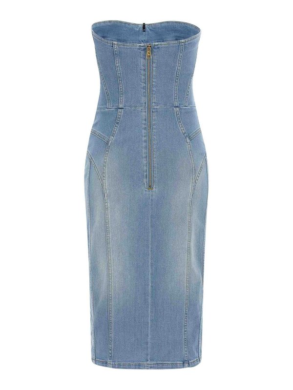 ELISABETTA FRANCHI: abiti al ginocchio online - Vestito  in jeans