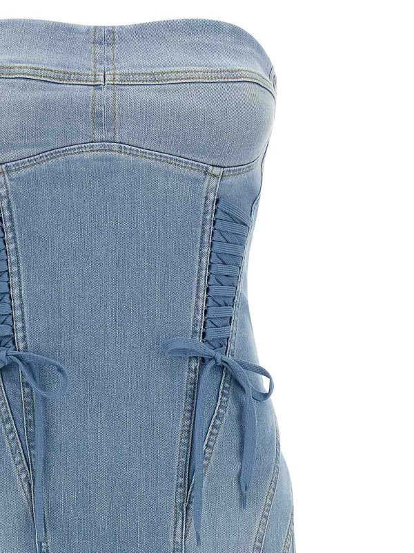 The Best Shops ELISABETTA FRANCHI: abiti al ginocchio - Vestito  in jeans