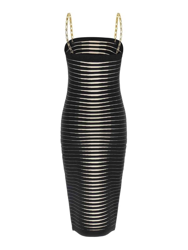 The Best Shops ELISABETTA FRANCHI: ニーレングスドレス - 膝丈ドレス - 白