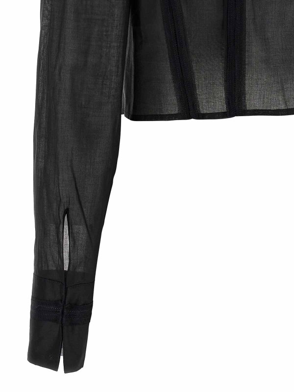 シャツ - 黒 shop online: ELISABETTA FRANCHI