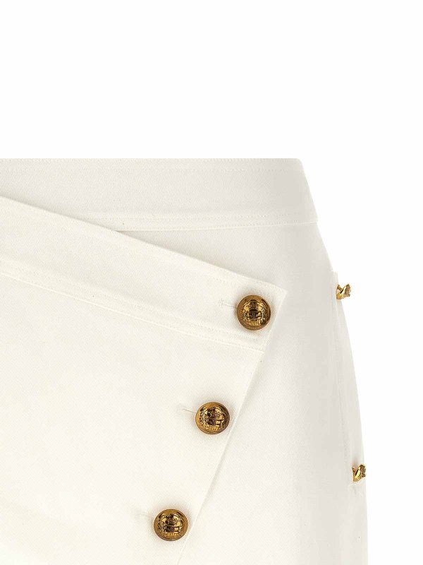 The Best Shops ELISABETTA FRANCHI: ミニスカート - ミニスカート - 白