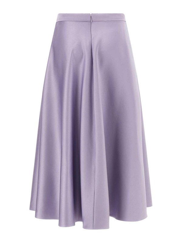 ELISABETTA FRANCHI: ニーレングススカート＆ミディ丈 online - 膝丈/ミディスカート - 紫