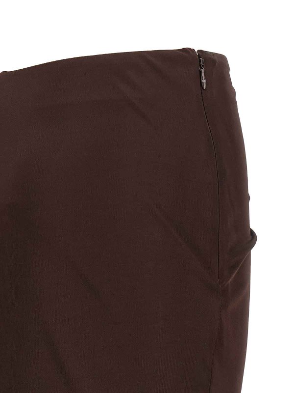 膝丈/ミディスカート - ブラウン Replica 
online: ELISABETTA FRANCHI