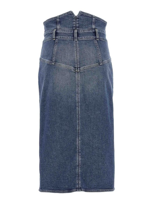 ELISABETTA FRANCHI: gonne al ginocchio  e longuette online - Gonna di jeans