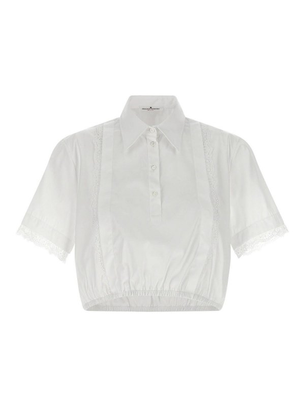 ERMANNO SCERVINO: シャツ - シャツ - 白