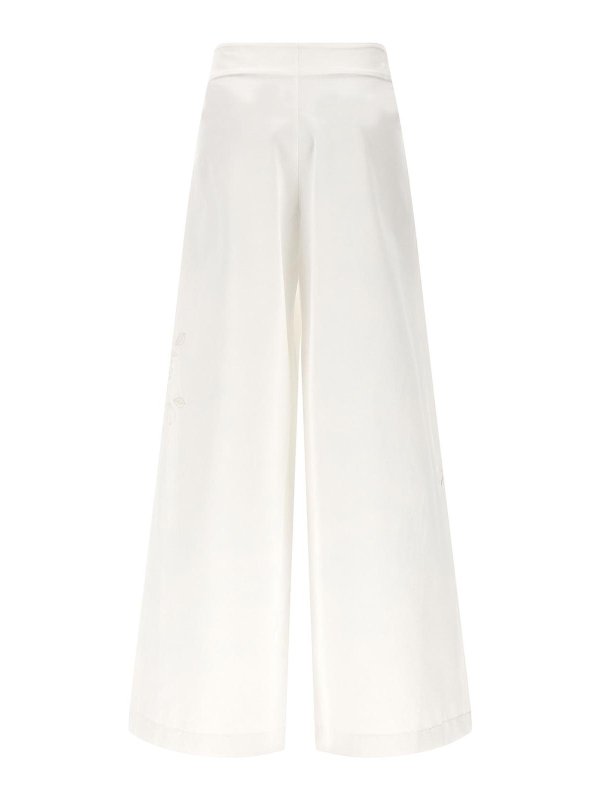 ERMANNO SCERVINO: カジュアルトラウザー online - カジュアルパンツ - 白