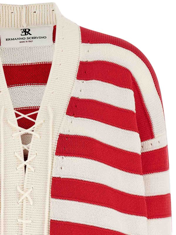 The Best Shops ERMANNO SCERVINO: カーディガン - カーディガン - 赤