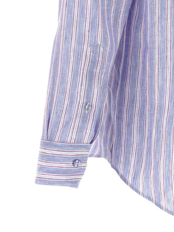 Striped Linen Shirt Replica 
online: ETRO