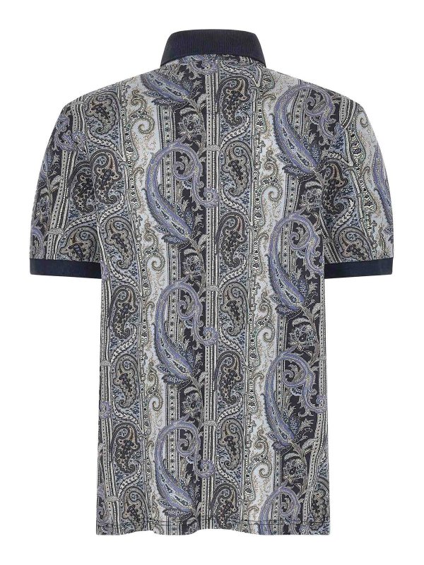 ETRO: Polos  online - Polo - Bleu