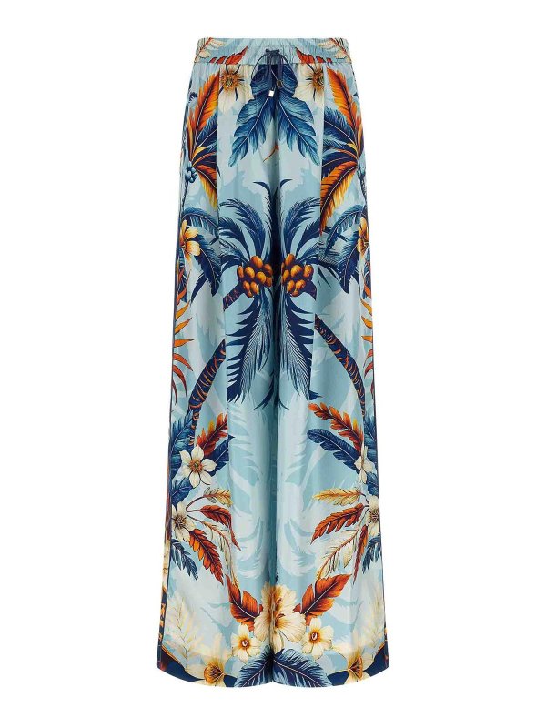 F.R.S FOR RESTLESS SLEEPERS: カジュアルトラウザー - カジュアルパンツ - ライトブルー