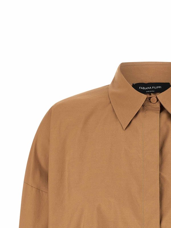 The Best Shops FABIANA FILIPPI: camicie - Camicia con filo diamantato