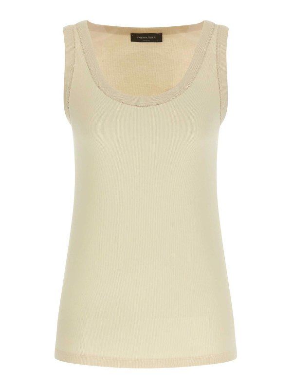 FABIANA FILIPPI: Tops & Tank tops - Diamond Wire Top