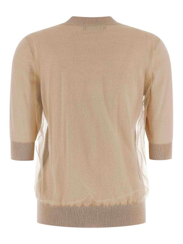 FABIANA FILIPPI: クルーネック online - クルーネック - ベージュ