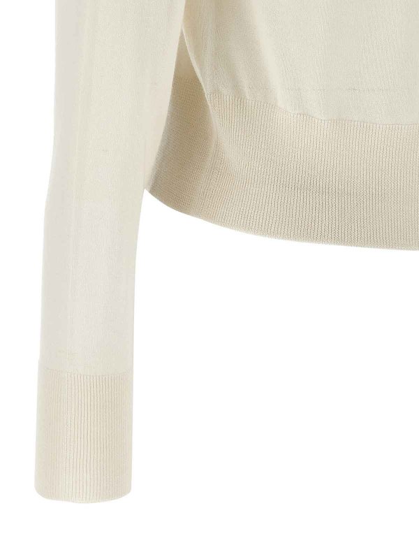 カーディガン - 白 Replica 
online: FABIANA FILIPPI