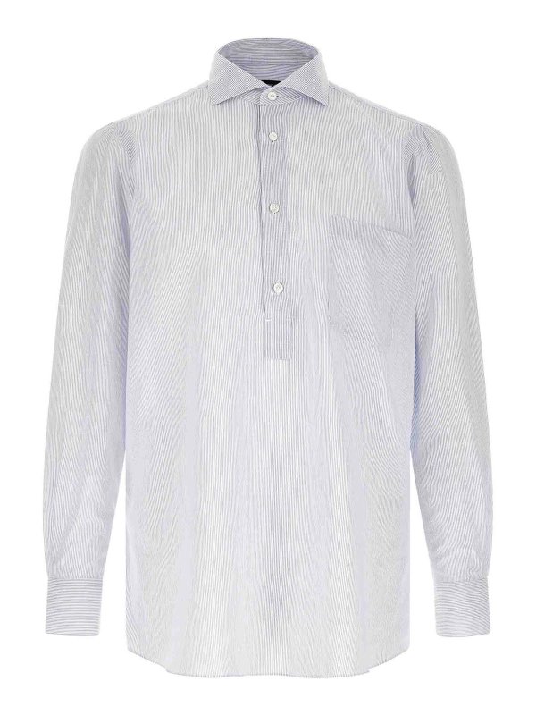 FINAMORE 1925: Blusen - Bluse - Hellblau