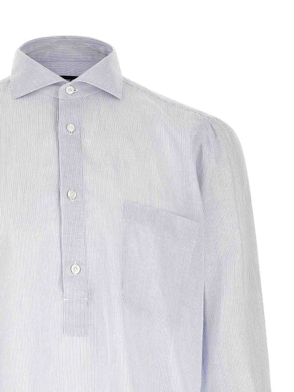 The Best Shops FINAMORE 1925: Blusen - Bluse - Hellblau