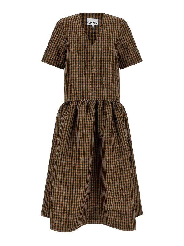 GANNI: abiti al ginocchio - Vestito