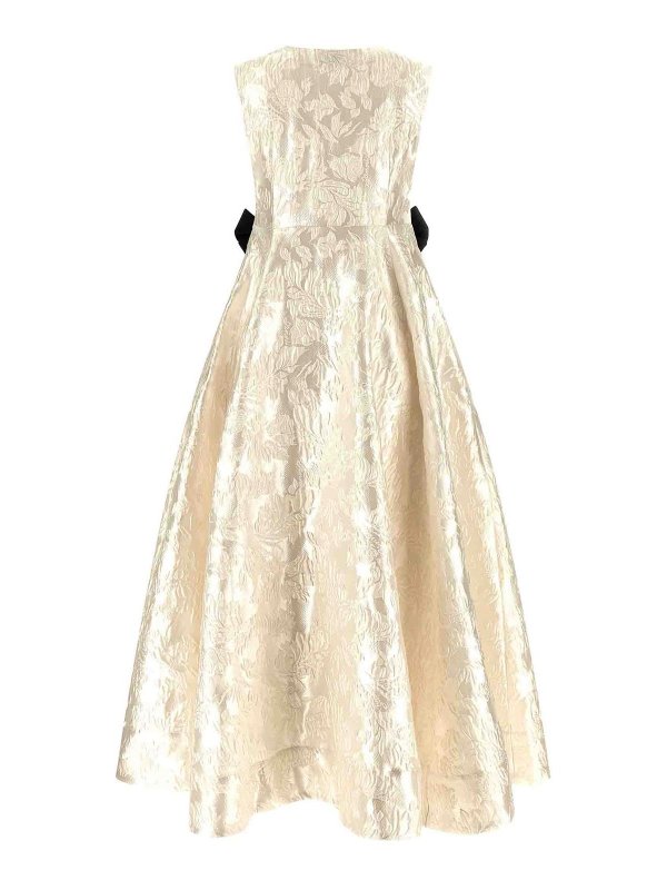 GANNI: Maxikleider online - Maxikleid - Weiß