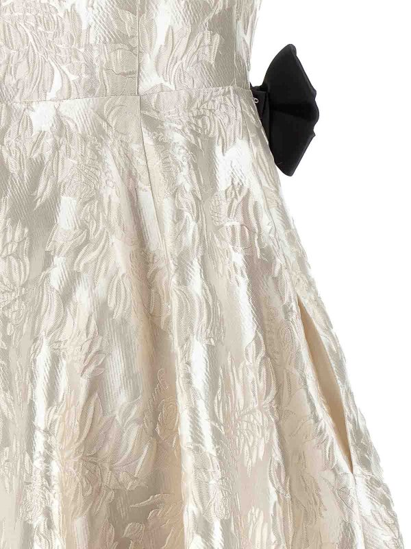 Maxikleid - Weiß shop online: GANNI