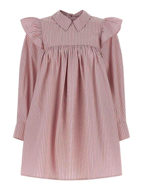 GANNI: ニーレングスドレス - 膝丈ドレス - 無