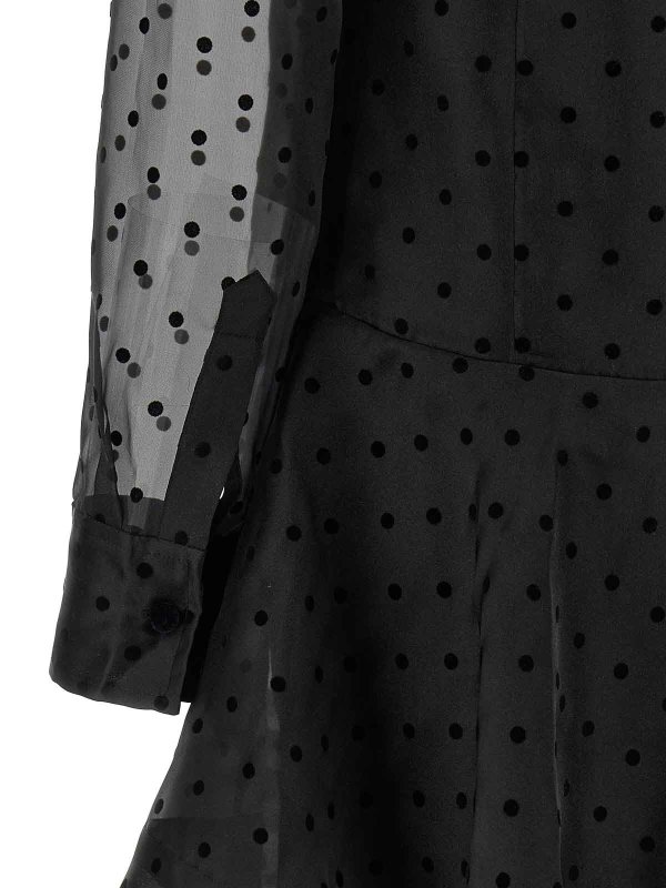 GANNI buy online 膝丈ドレス - 黒