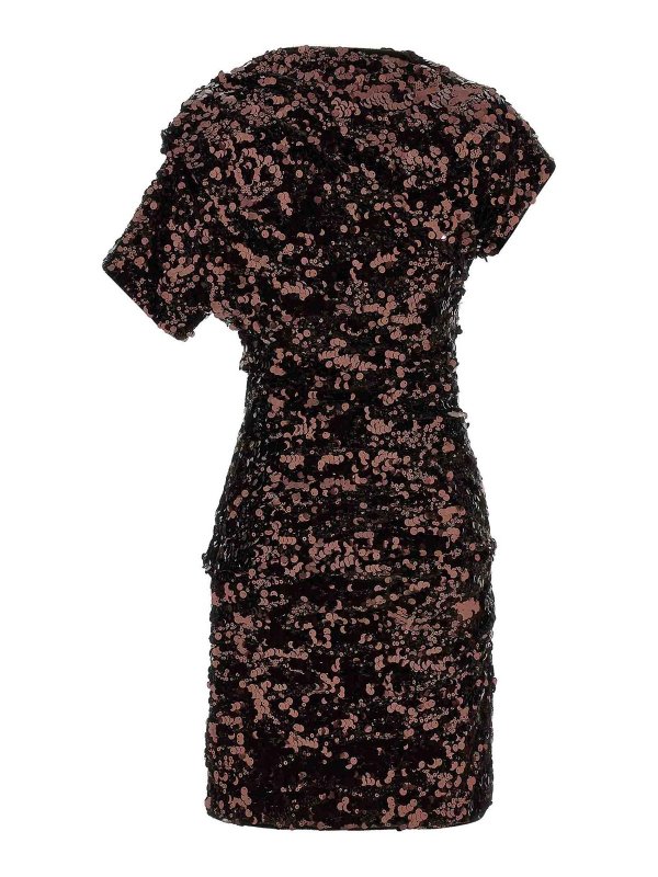 GANNI: ショートドレス online - ショートドレス - ブラウン