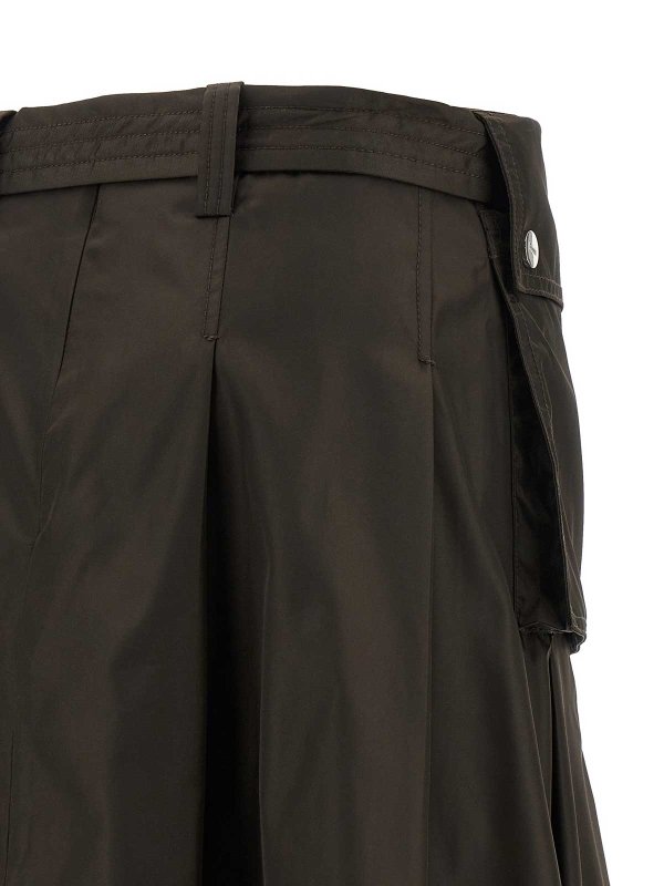 膝丈/ミディスカート - ブラウン Replica 
online: GANNI