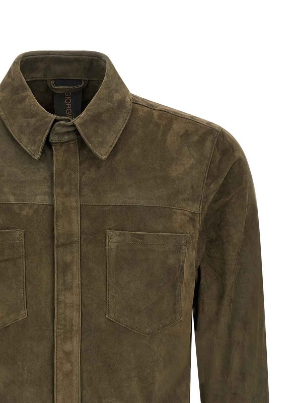 The Best Shops GIORGIO BRATO: シャツ - シャツ - 緑