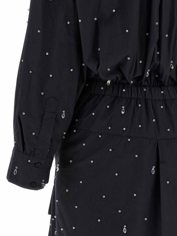 膝丈ドレス - 黒 Replica 
online: GIUSEPPE DI MORABITO