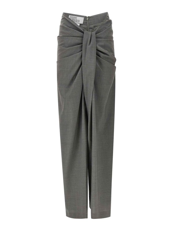 GIUSEPPE DI MORABITO: カジュアルトラウザー - カジュアルパンツ - グレー