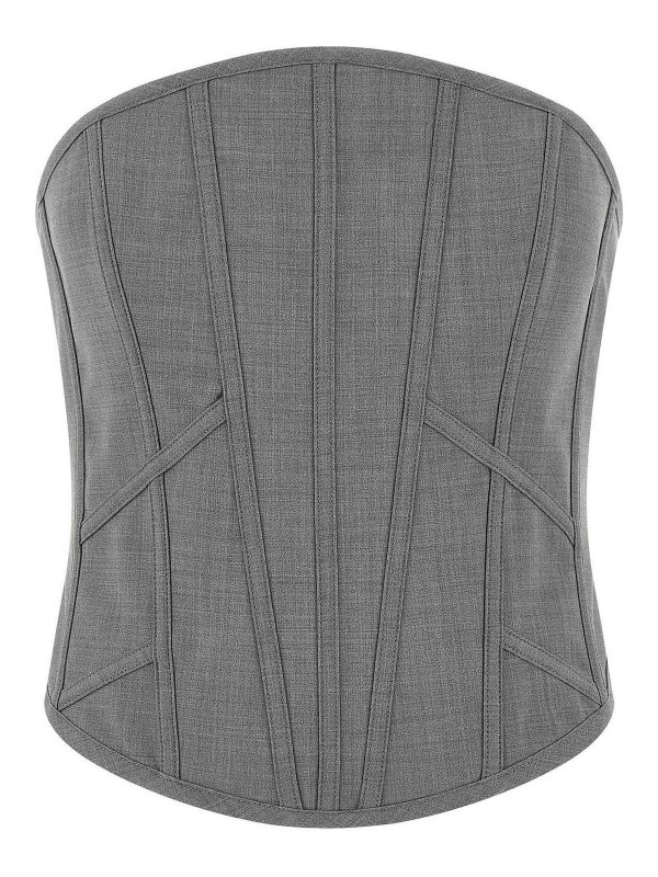 GIUSEPPE DI MORABITO: トップス＆タンクトップ - トップ/タンクトップ - グレー