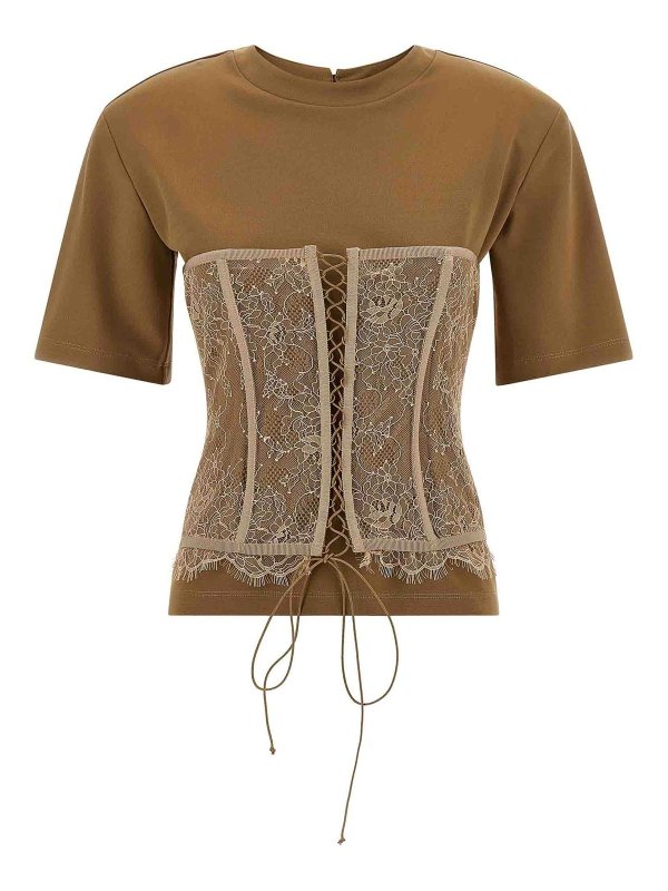 GIUSEPPE DI MORABITO: Camisetas - Camiseta - Marrón