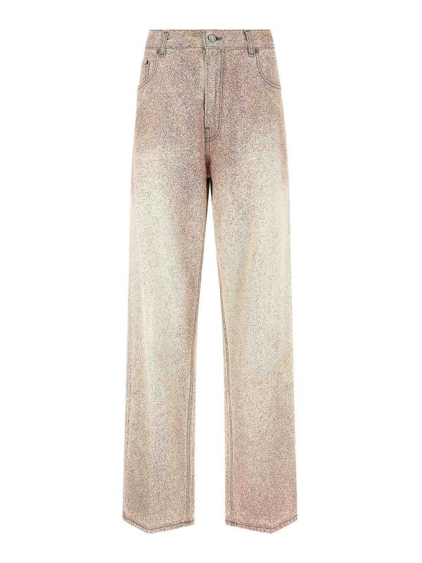 HAIKURE: ストレートジーンズ - ストレートジーンズ - グレー