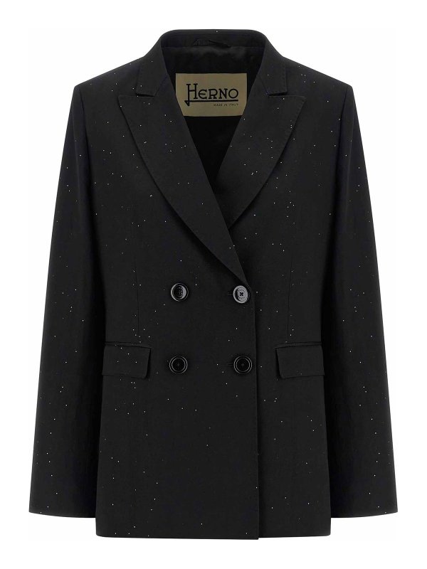 HERNO: Blazer - Blazer - Negro