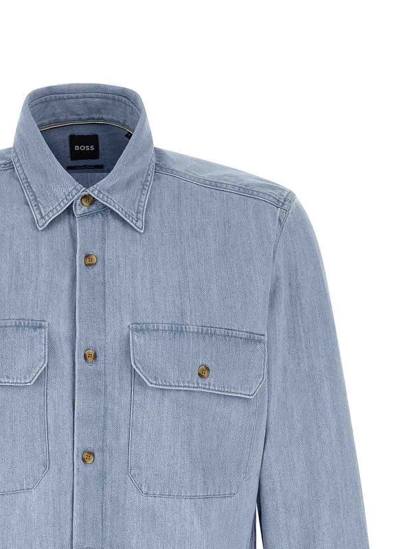 The Best Shops Hugo Boss: Hemden - Hemd - Hellblau