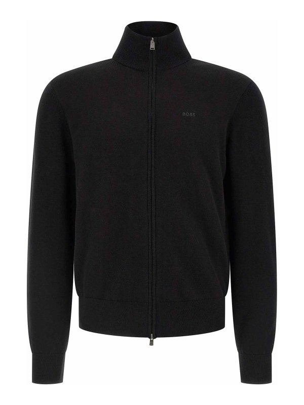 Hugo Boss: カーディガン - カーディガン - 黒