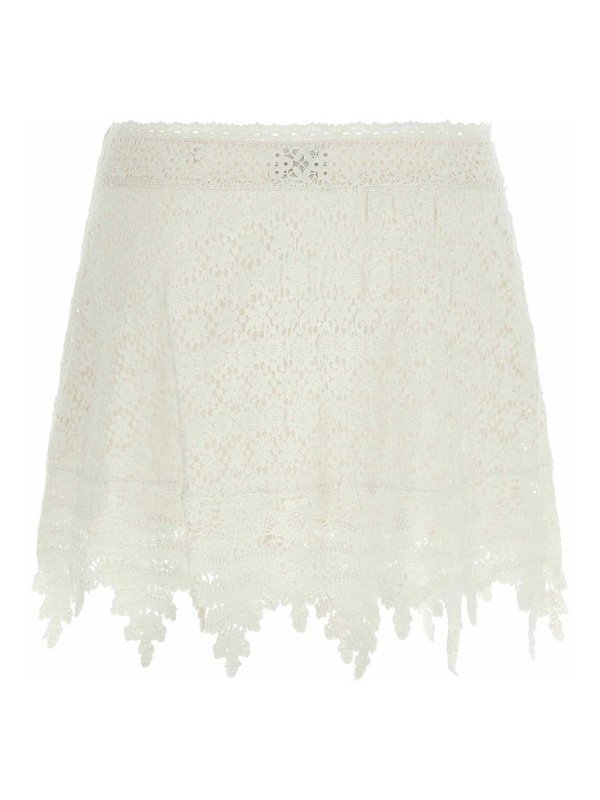 ISABEL MARANT: ニーレングススカート＆ミディ丈 online - 膝丈/ミディスカート - 白