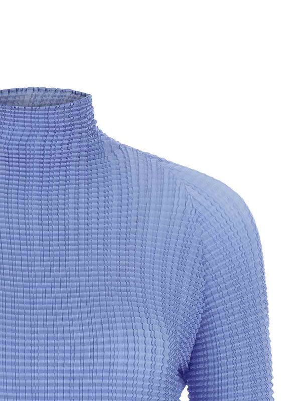 The Best Shops ISSEY MIYAKE: ブラウス - ブラウス - ライトブルー