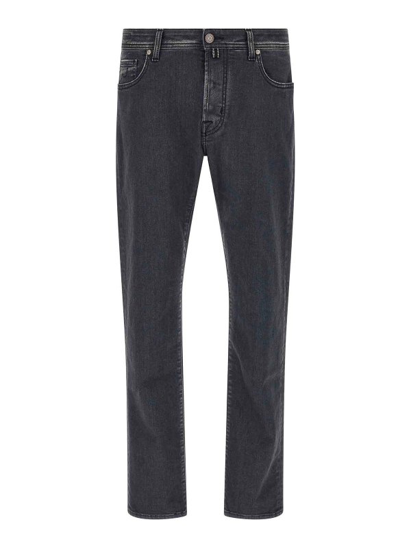 JACOB COHEN: Jeans Rectos - Vaqueros Rectos - Gris