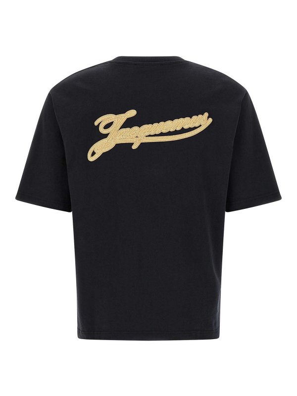 JACQUEMUS: T-shirts online - T-Shirt - Blau
