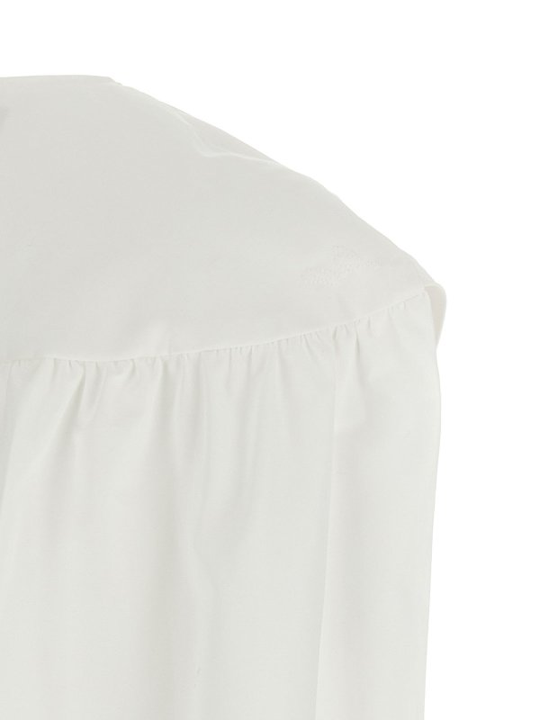 膝丈ドレス - 白 shop online: JACQUEMUS