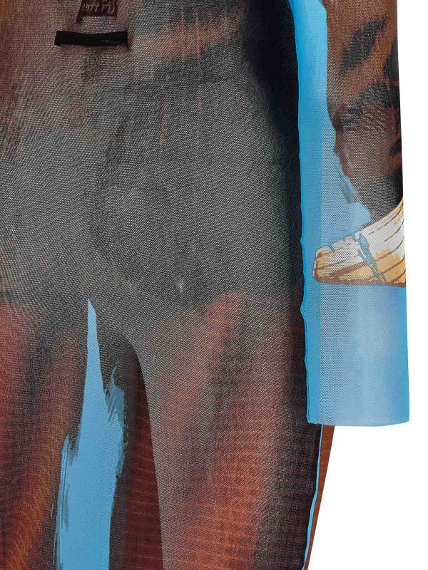 膝丈ドレス - マルチカラー shop online: JEAN PAUL GAULTIER