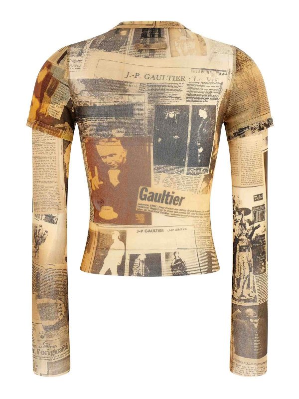JEAN PAUL GAULTIER: t-shirts online - The  Double Baby T-Shirt